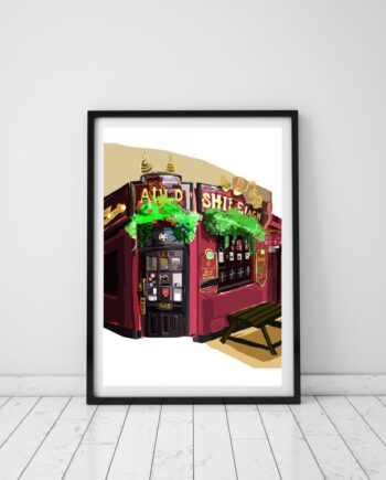 The Auld Shillelagh, Stoke Newington, London Art Print