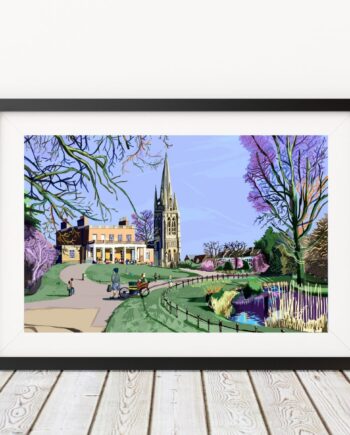 Clissold Park, Stoke Newington Art Print