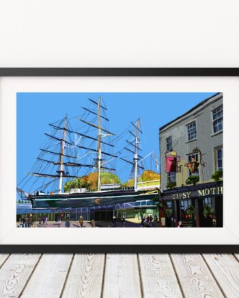 Cutty Sark, Greenwich, South East London Art Print