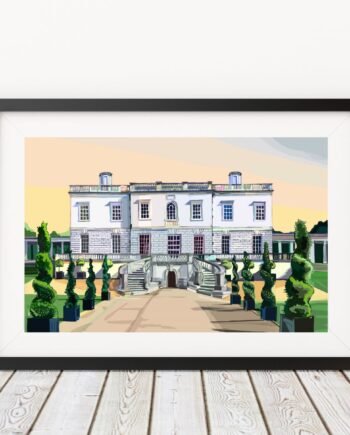 Queen's House at Dusk, Greenwich, South East London Art Print