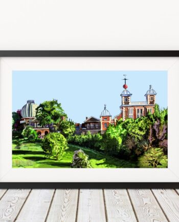 Royal Observatory, Greenwich, South East London Art Print