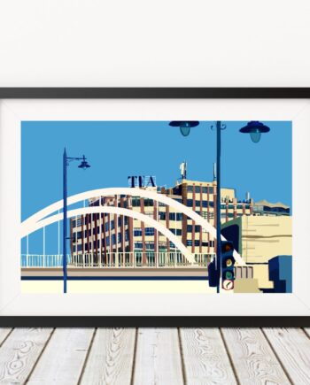 The Tea Building Shoreditch East London Art Print