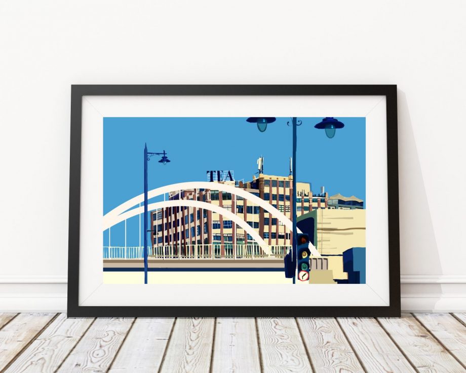 The Tea Building Shoreditch East London Art Print