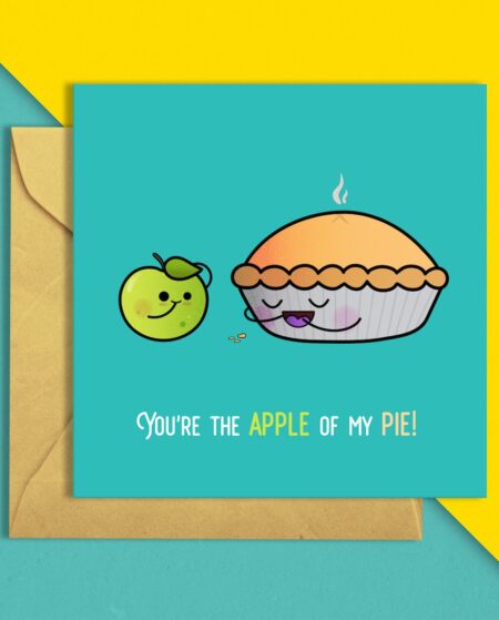 Apple of my eye Greeting Card