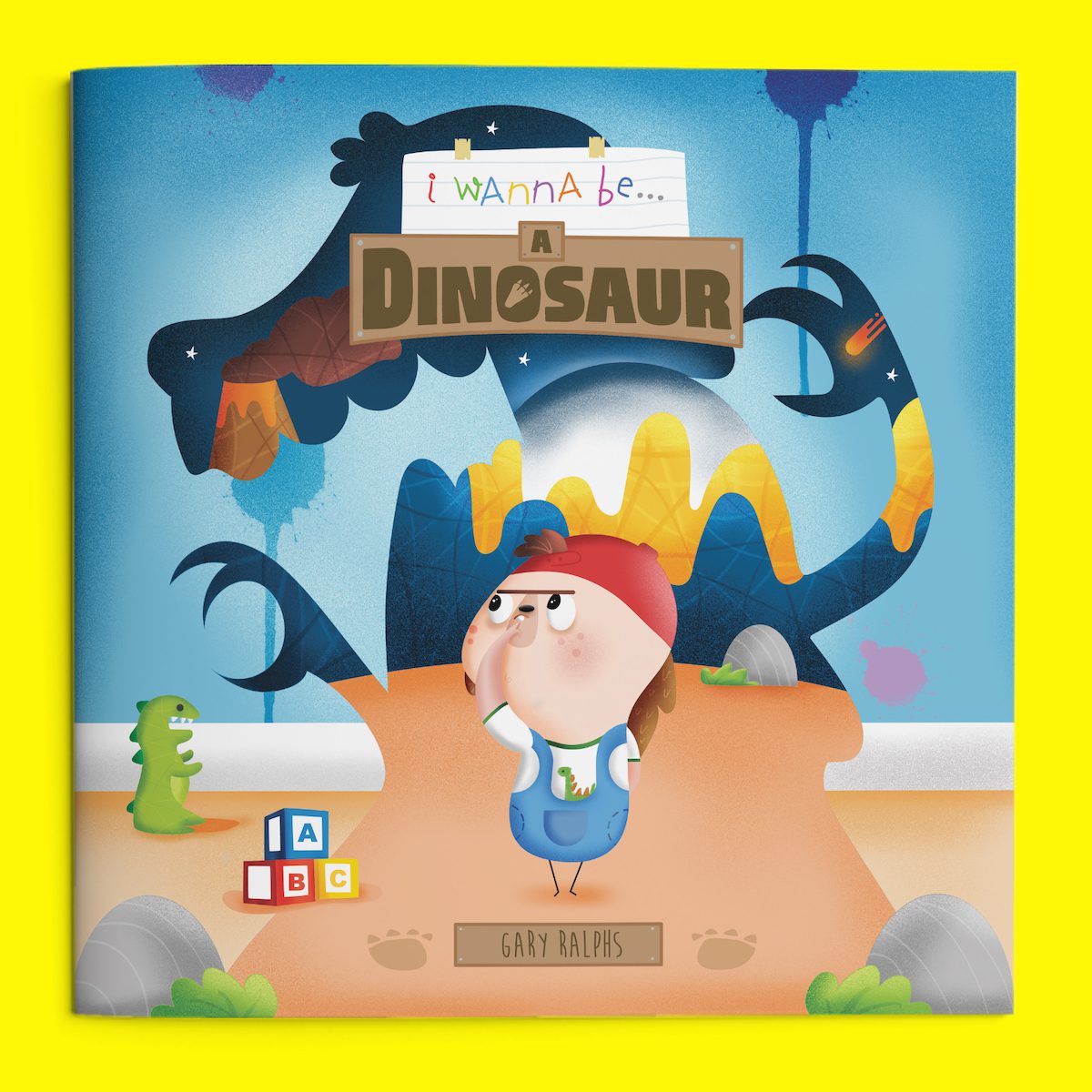 Buy I Wanna Be A Dinosaur Picture Book Urban Makers By Geeky Little Monkey Urban Makers Next Day Delivery Available