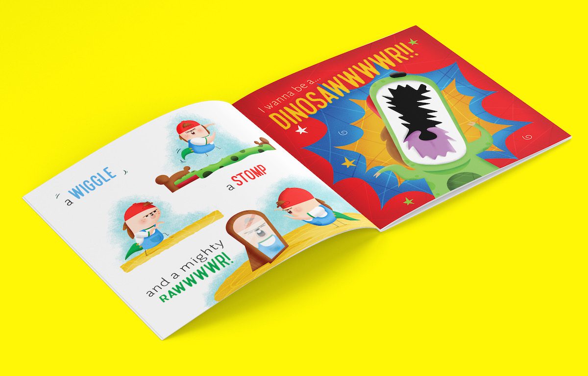 Buy I Wanna Be A Dinosaur Picture Book Urban Makers By Geeky Little Monkey Urban Makers Next Day Delivery Available