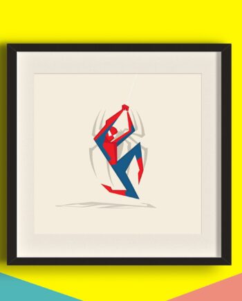 Spiderman Superhero Art Print