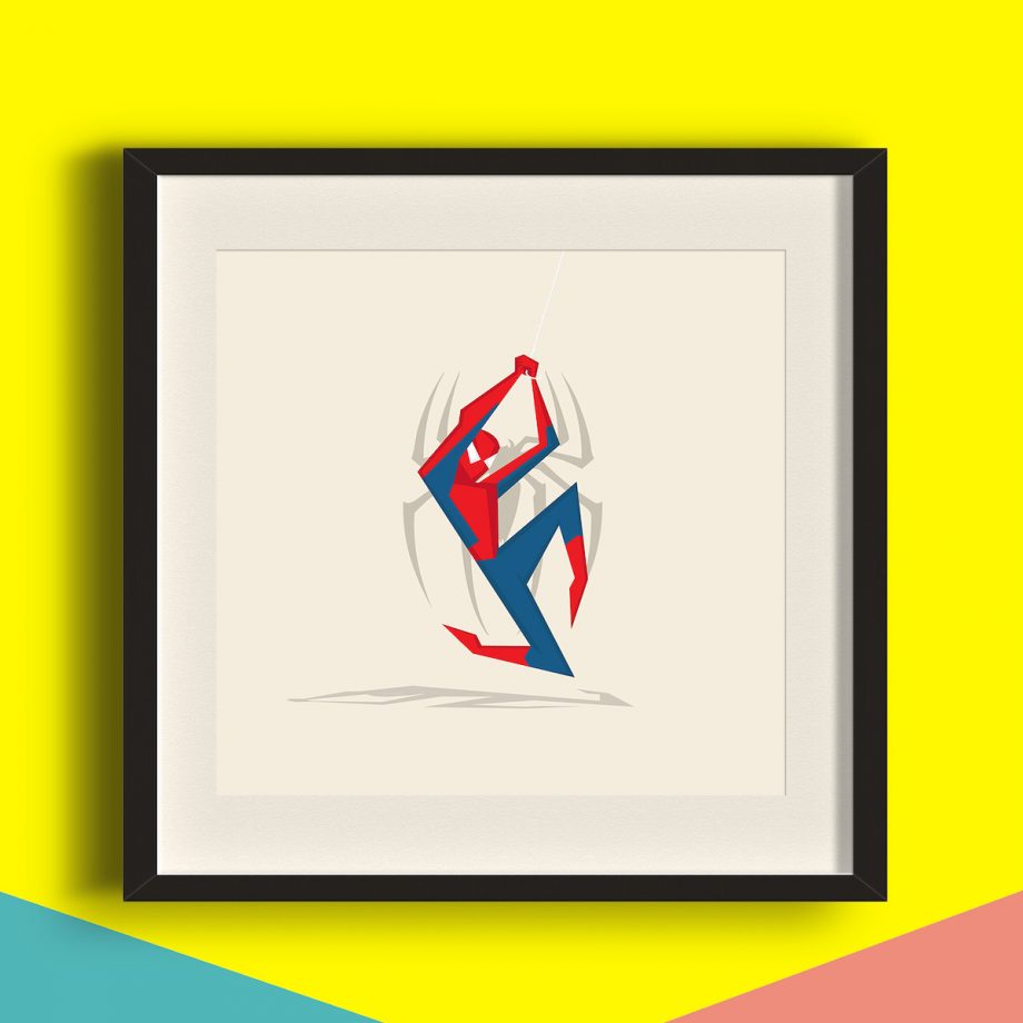 Spiderman Superhero Art Print