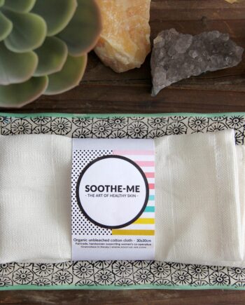 Fairtrade organic unbleached re-usable Face Cloth