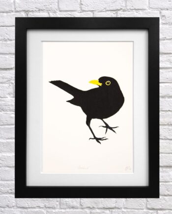 Blackbird Screen Print