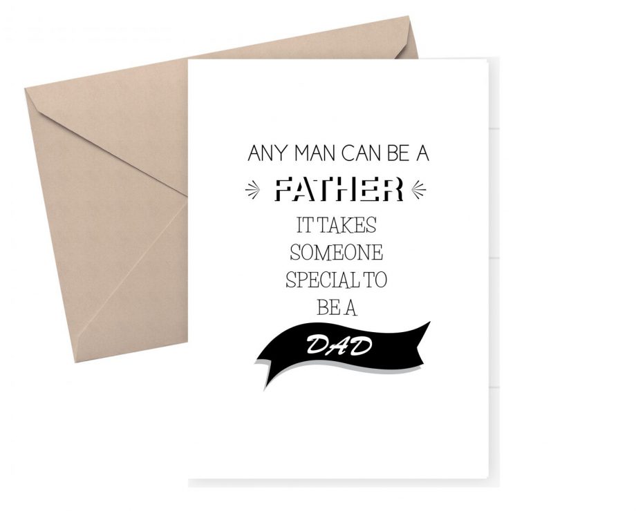 Father's Day Card. Card for Dad