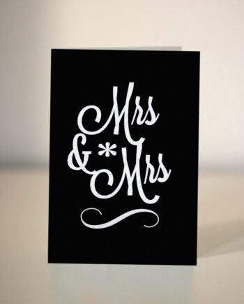 Wedding congratulations card - Mr and  Mrs - Mr and Mr - Mrs and Mrs