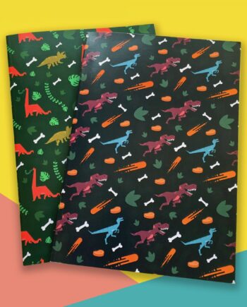 Set of 2 Dinosaur A5 Notebooks