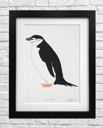 Chinstrap Penguin Screen Print
