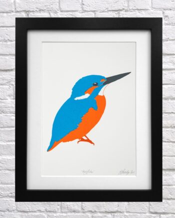 Kingfisher Screen Print