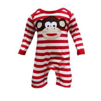 Baby Monkey Romper 3 - 18 months