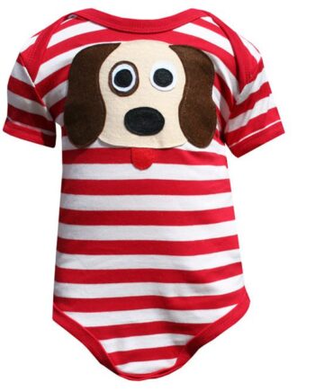 Baby Dog Bodysuit 0-12 months