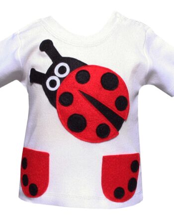 Baby Organic Ladybird T-Shirt 0-24 months