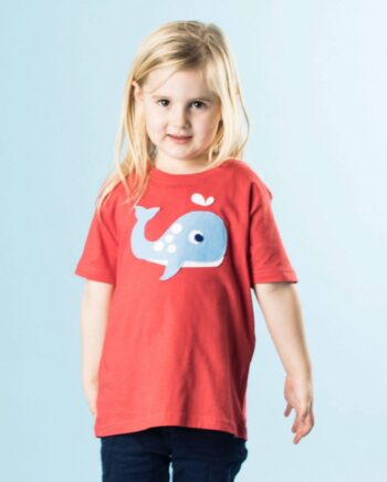 Kids Whale T'Shirt 2-6 years