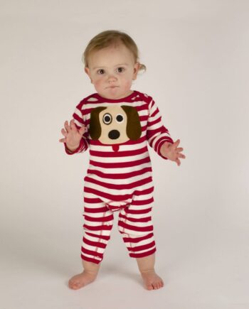 Baby Dog Rompersuit 3-18 months