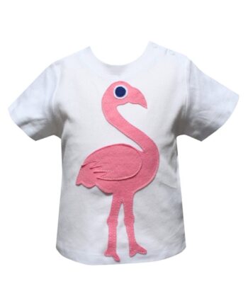 Baby Organic Flamingo T-Shirt 0-24 months