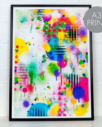 A3 print - 'Fairground attraction'