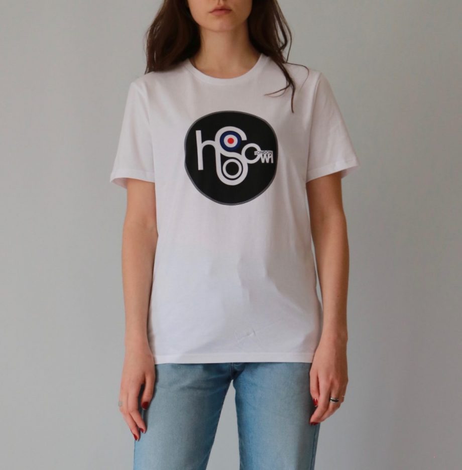 Soho W1 London White Graphic T-Shirt