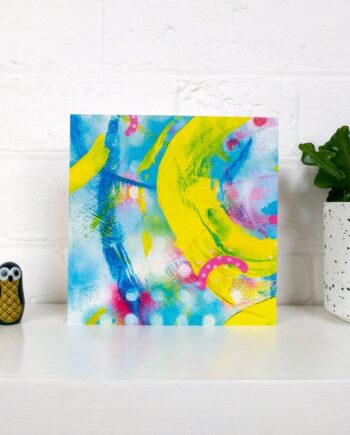 Greetings card - 'Fun fair'