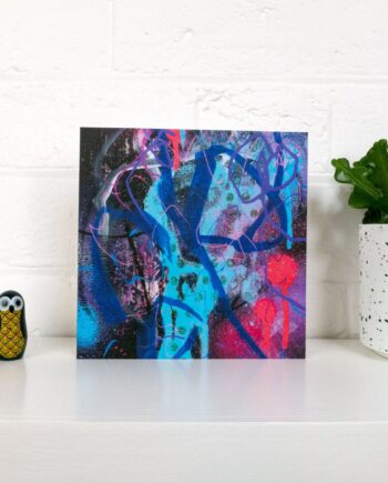 Greetings card - 'Lost time'