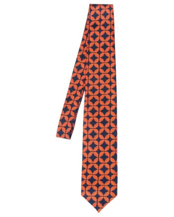 Silk Tie - Fanfan Red. Art Deco Gifts for Him