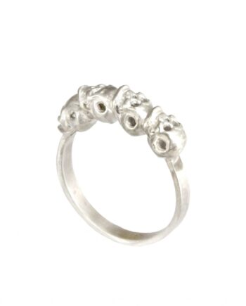 Silver Skull Ring