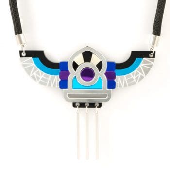 Geometric Perspex Statement Necklace