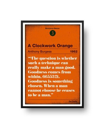 A Clockwork Orange Screen Print