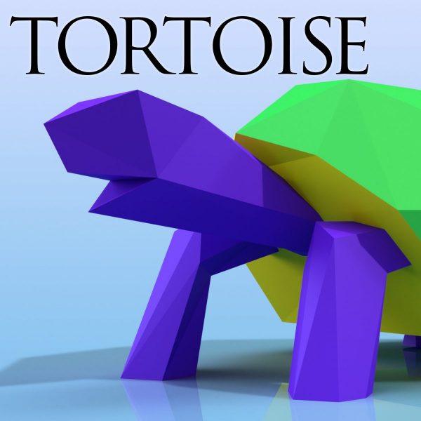 Tortoise Sculpture Papercraft