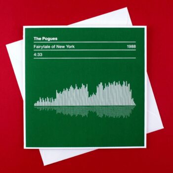 The Pogues Fairytale of New York Christmas Card