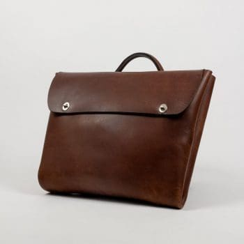 Leather Backpack - minimal satchel design