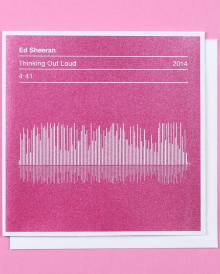 Ed Sheeran Valentine’s card