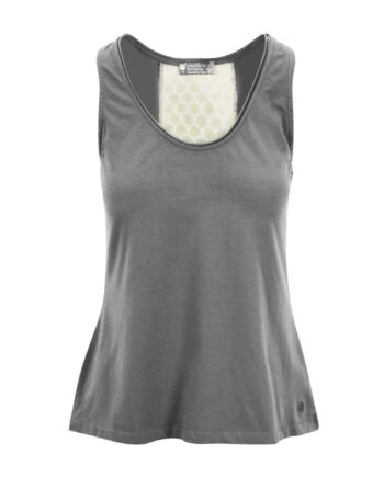 Contrast Chic Tank Grey