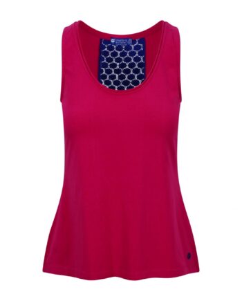 Contrast Chic Tank Magenta
