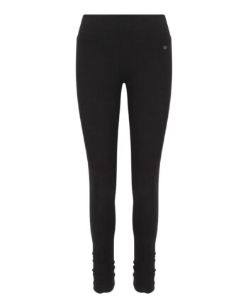 Ruched Bottom Leggings Black