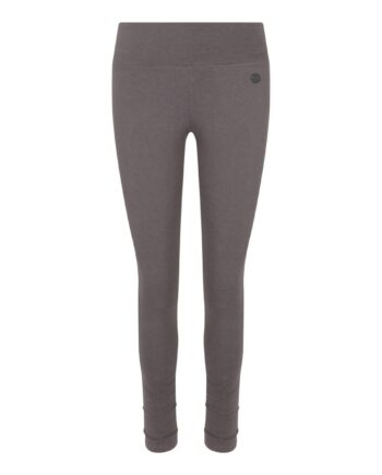 Ruched Bottom Leggings Charcoal