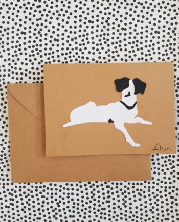 Nellie Dog Greeting Card