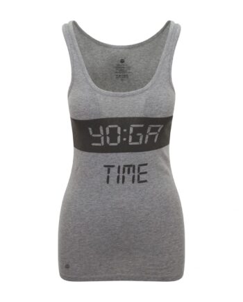 Yoga Time Tank Grey