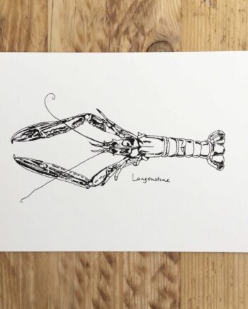 Little Langoustine print