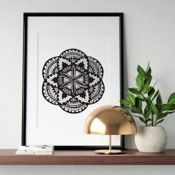 Mandala Art Print