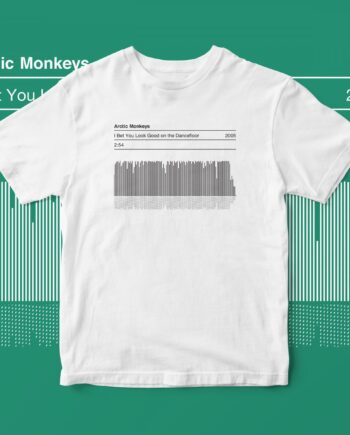 Arctic Monkeys Sound Wave Graphic T Shirt