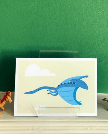 Pterodactyl Dinosaur art print