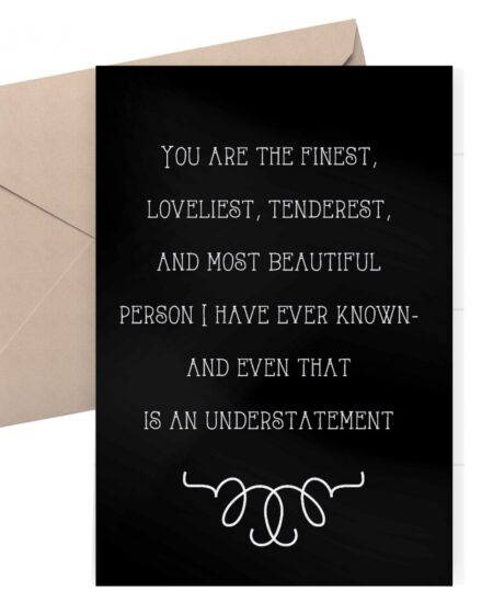 Great Gatsby card  - Valentine's / Anniversary