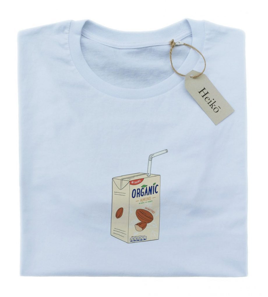 Almond Milk Addict 100% organic cotton t-shirt