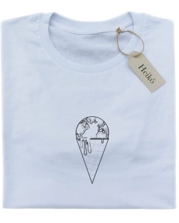 The Earth is Melting | 100% organic cotton t-shirt | Sustainable & vegan | Unisex